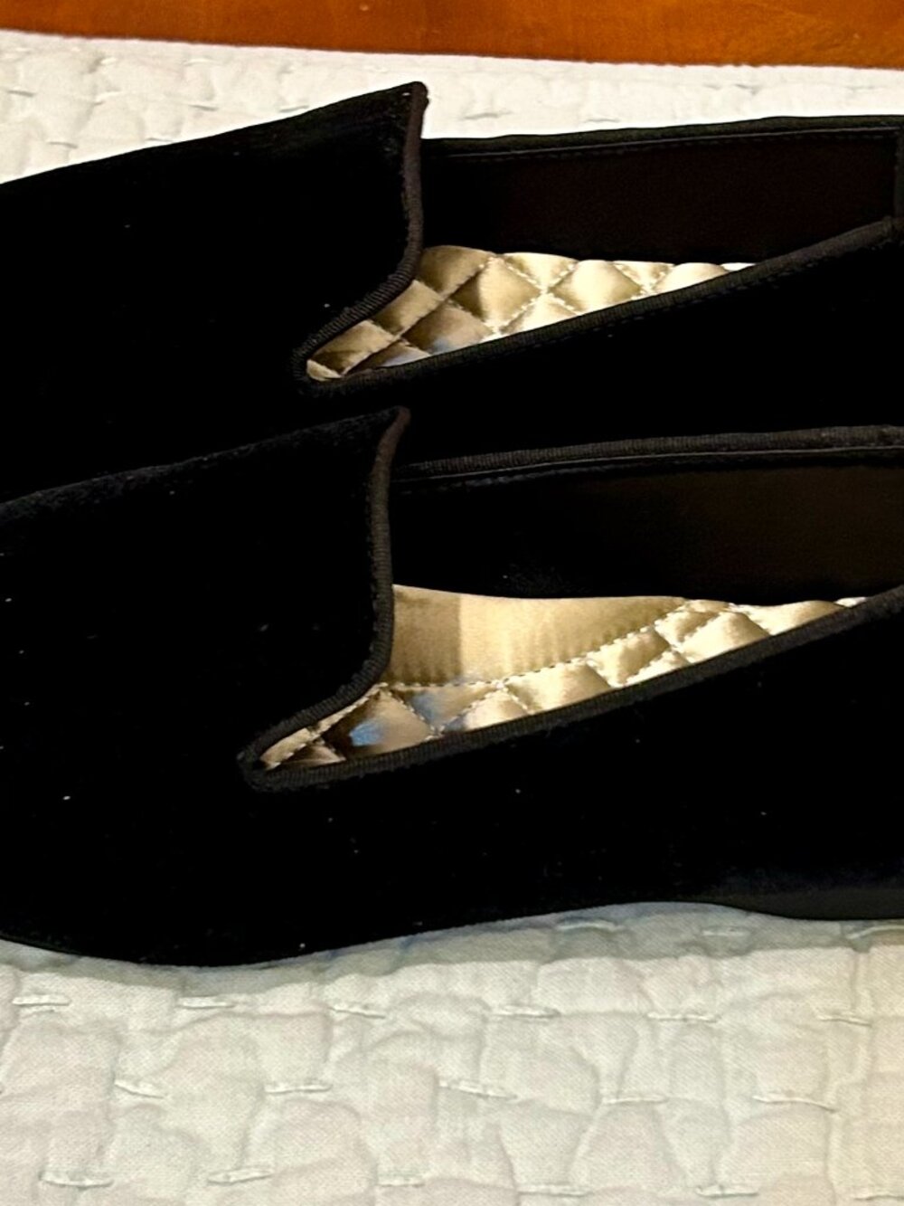 Birdies - The Starling - Black Velvet Flat - Size 7.5 with Box - Picture 15 of 15